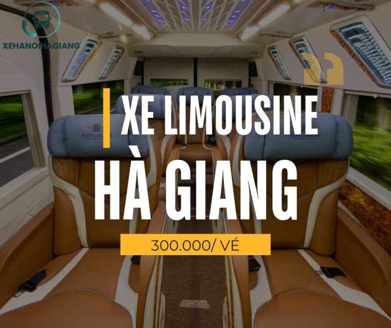 Giá vé xe limousine Hà Nội đi Hà Giang