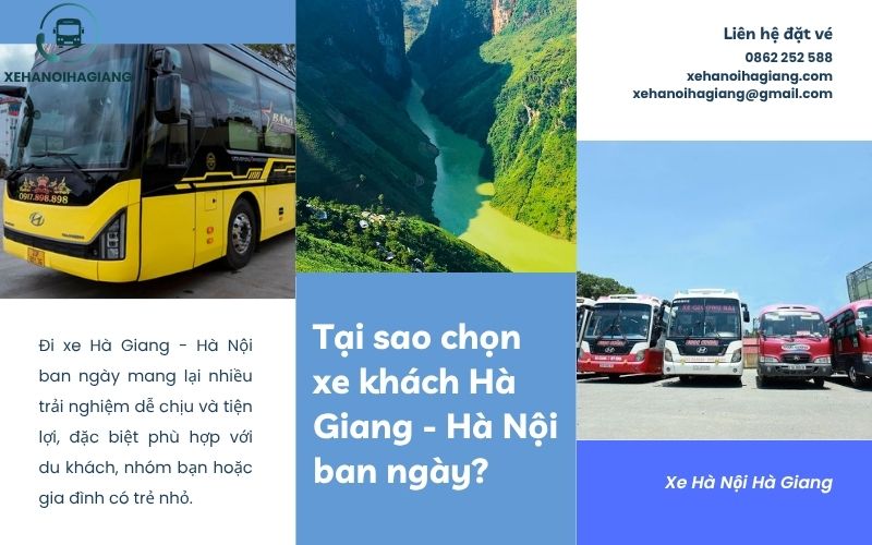 Tại sao nên chọn xe khách Hà Giang Hà Nội ban ngày?