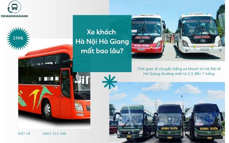 Xe khách Hà Nội Hà Giang mất bao lâu
